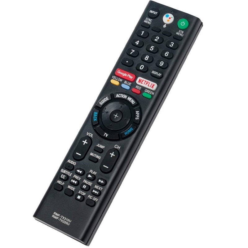 ZdalaMit RMF-TX220U RMF-TX310U Replace Voice Remote fit for Sony Bravia TV XBR-55A9F XBR-65A9F XBR-55A8F XBR-65A8F XBR-75Z9F XBR-65Z9F XBR-65X800G XBR-55X900F XBR-49X900F XBR-55X800G XBR-75X850F KD-43X750F - Image 2